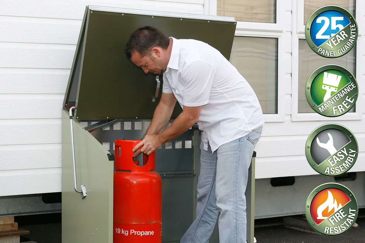 SAFE AND SECURE STORAGE FOR LPG CYLINDERS

Our LPG bottled gas cylinder storage units and manufactured to strict safety standards.

trimetals.co.uk/shop/gas-cylin…

#gasstorage #holidaypark #caravaning #holidayhome #holidayhomestyle #holidayhomeownership