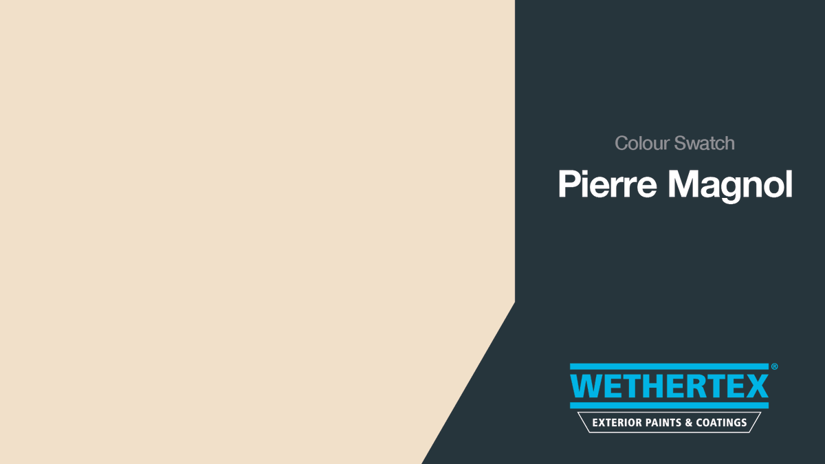 Inspired by the garden's star of spring, the Magnolia Tree was made famous by French botanist Pierre Magnol and his study of this popular species of plant. This dedication made him the perfect namesake for this refreshing soft colour.

wethertex.co.uk