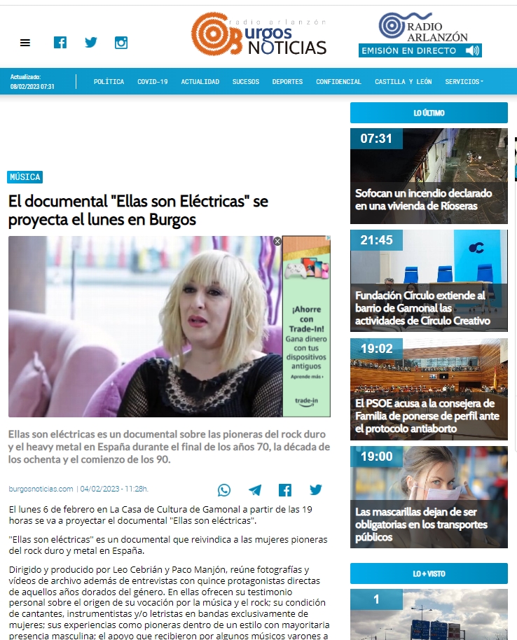 Ellas son Eléctricas on Twitter el repaso a lo ocurrido en