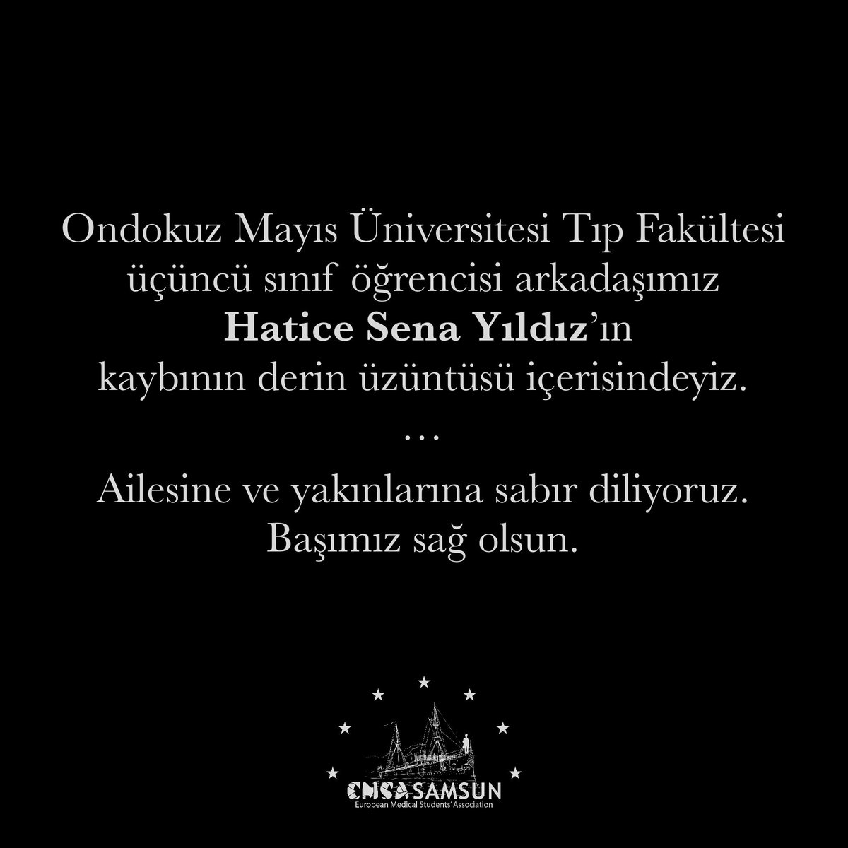 EMSASamsun's tweet photo. #deprem https://t.co/zFZSrQDey2