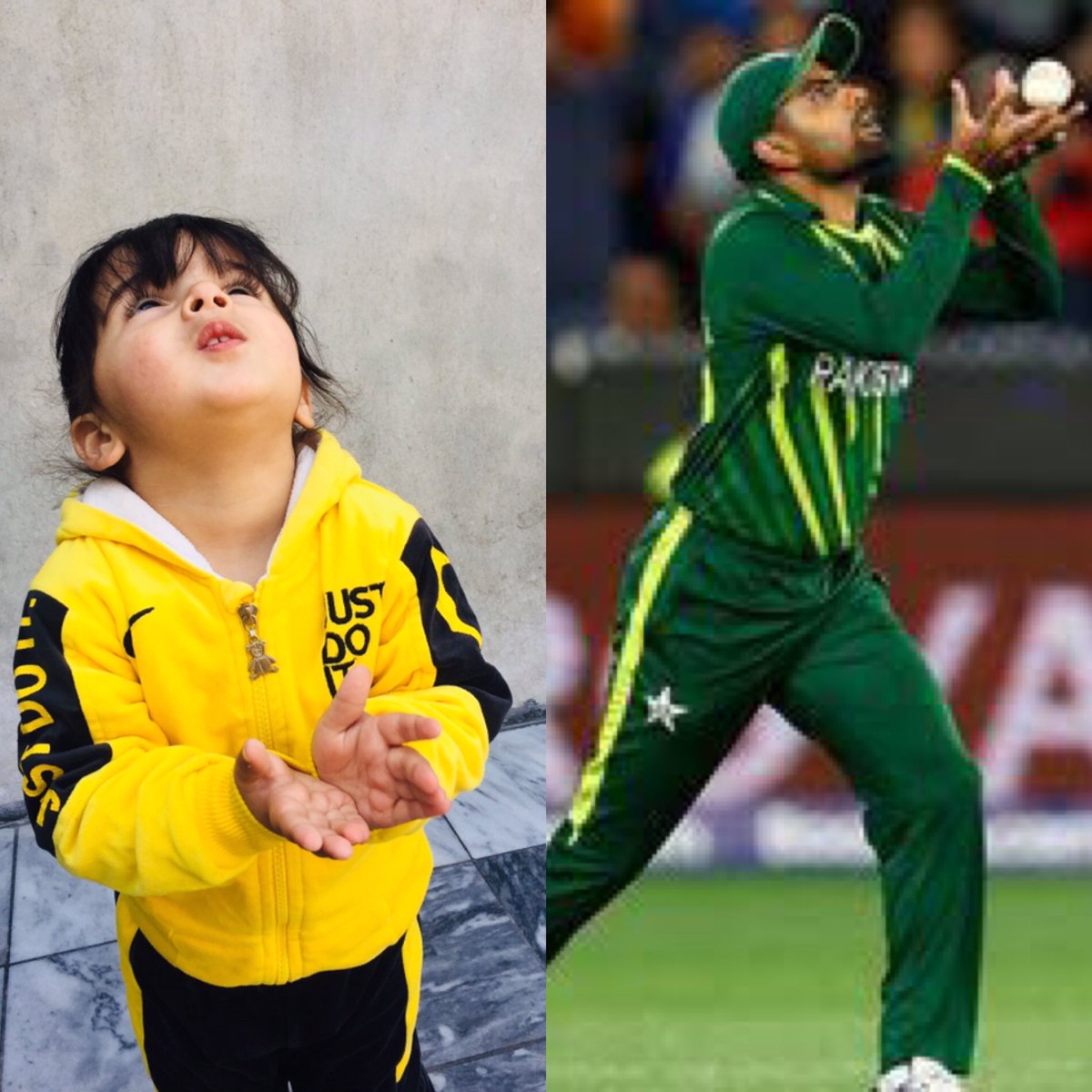 Lover56Cricket's tweet photo. #YellowStorm #BabarAzam𓃵 #kingandprincess #king @babarazam258 @ImamUlHaq12 @76Shadabkhan https://t.co/EFJiYYzS4s
