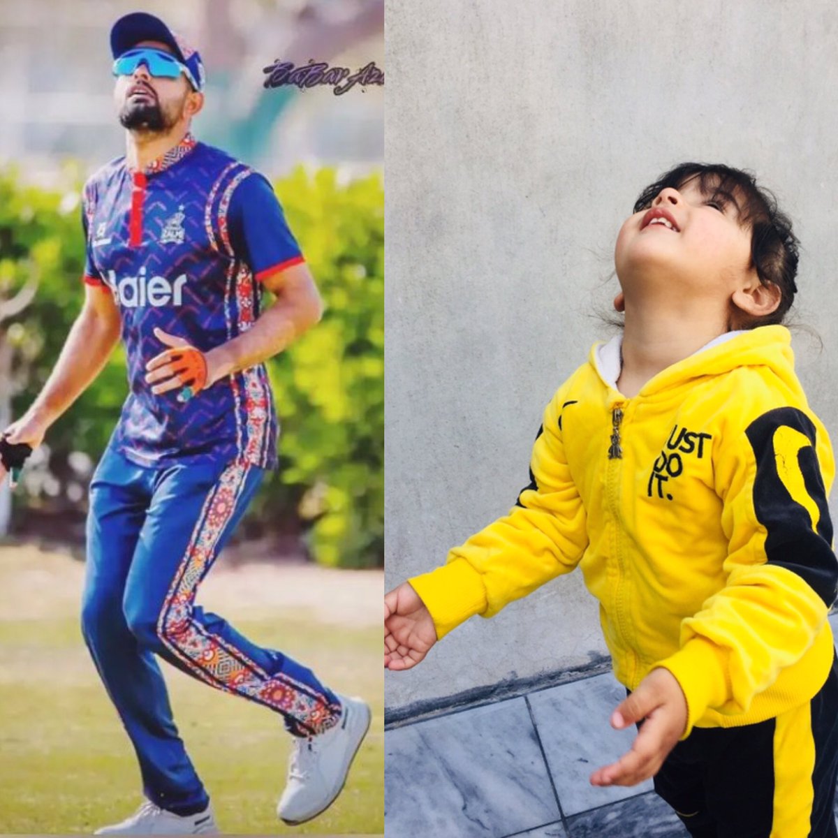 Lover56Cricket's tweet photo. #YellowStorm #BabarAzam𓃵 #kingandprincess #king @babarazam258 @ImamUlHaq12 @76Shadabkhan https://t.co/EFJiYYzS4s