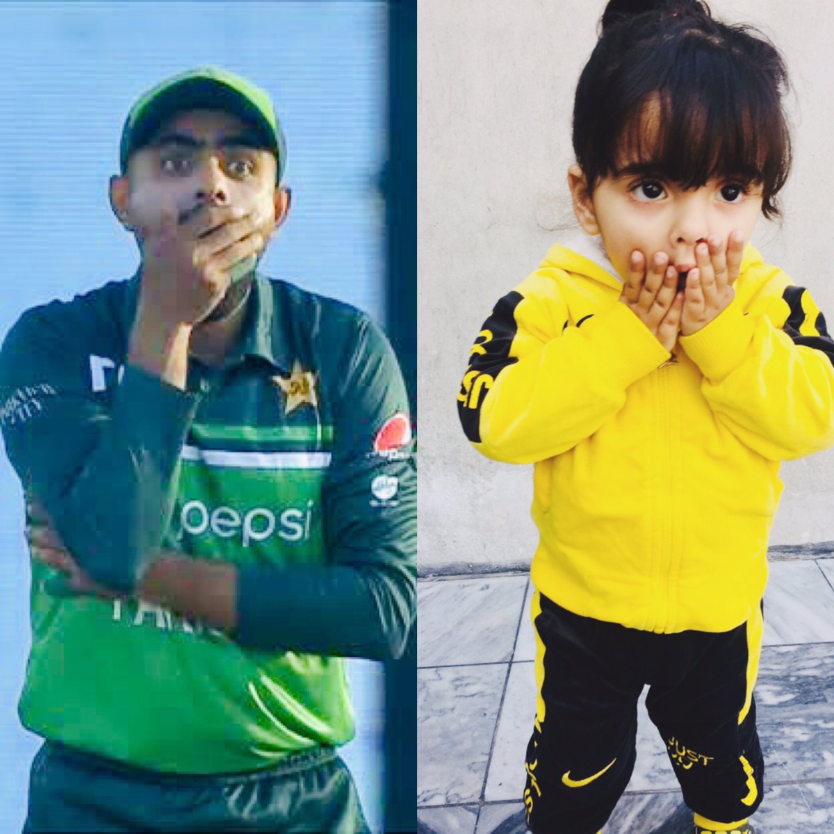 Lover56Cricket's tweet photo. #YellowStorm #BabarAzam𓃵 #kingandprincess #king @babarazam258 @ImamUlHaq12 @76Shadabkhan https://t.co/EFJiYYzS4s