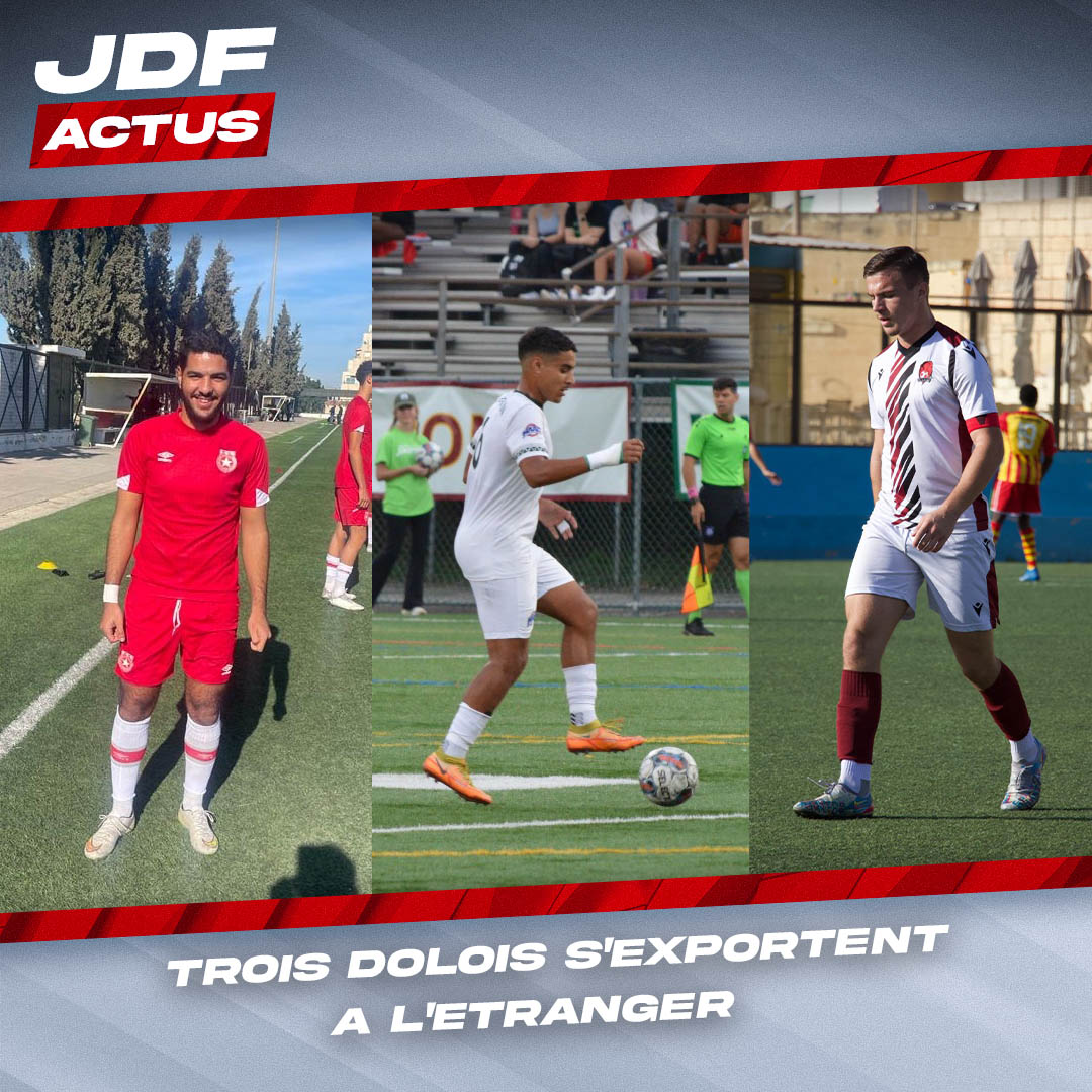 DoloisJura's tweet image. 📊 Trois dolois s'exportent à l'étranger ✈️

Portraits ➡️ urlz.fr/kIQm

#TeamJDF 🔴⚪️