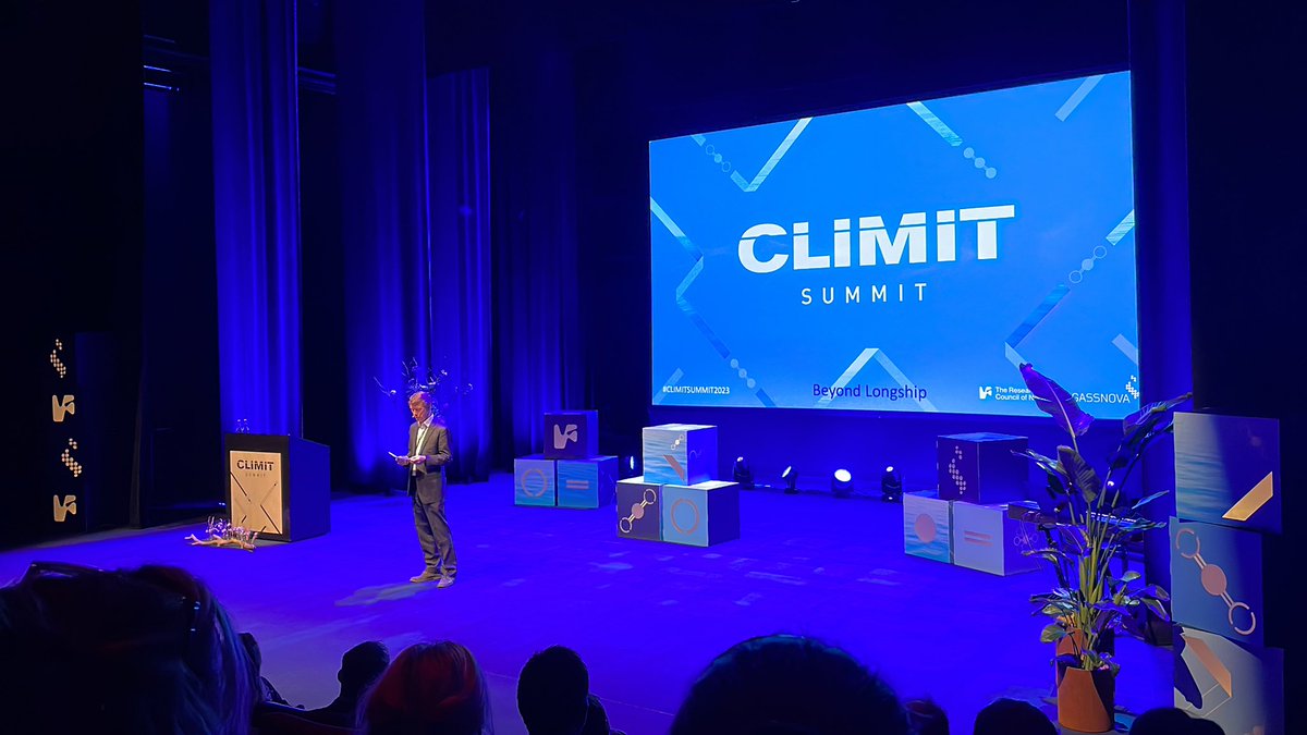 SenseAct's tweet photo. Happy to Hear CCS and HYDROGEN going forward hand in hand stated by Arvid Nødtvedt #CLIMITSUMMIT https://t.co/ddJQjqjIod