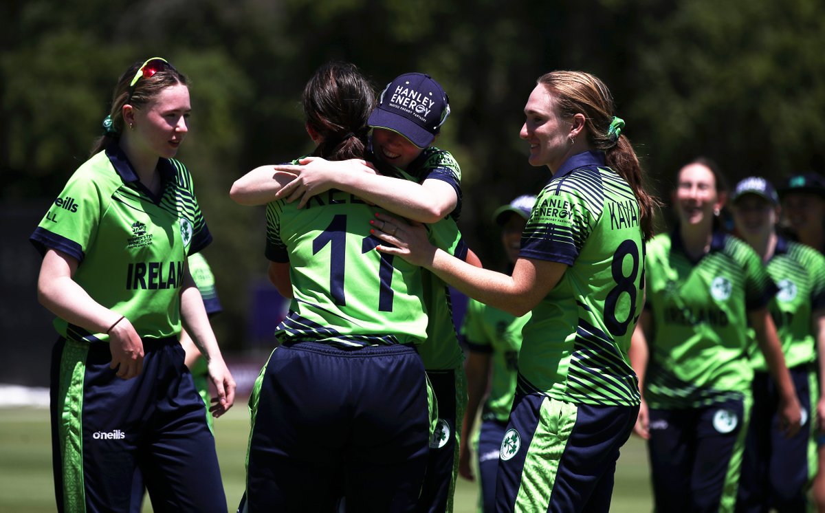 What a performance! 👏 

#BackingGreen ☘️🏏