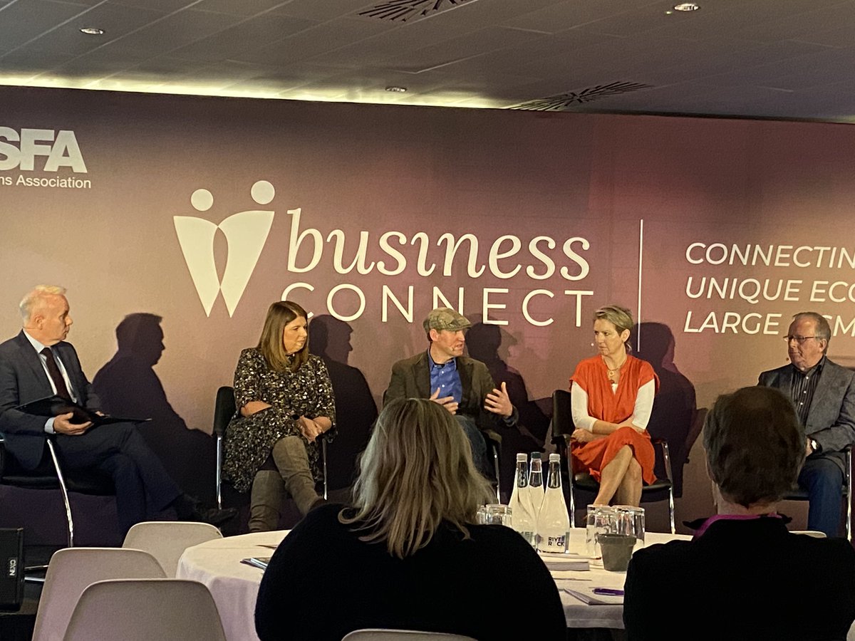 Great panel discussion on sustainability at #BizConnect