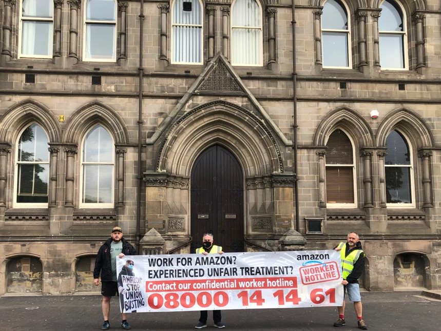 Do you work for Amazon? Have you worked for Amazon? If you have experienced or witnessed unfair treatment or anything else you think needs to be raised, you can contact our free, confidential Amazon Workers' Hotline 08000 14 14 61 / bit.ly/AZH0tline

#ActionOnAmazon