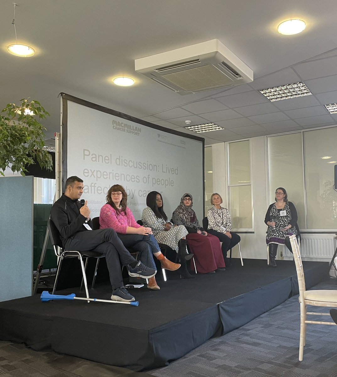 TCST_London's tweet photo. - @KeyurKiwi, who has lived exp. of #cancer shares reminder to clinicians “if you treat a disease you win or lose, but if you treat the person, you always win because you’re treating the individual and trying to meet their needs” #PersonalisedCancerCareLDN https://t.co/sopoCieQ4e