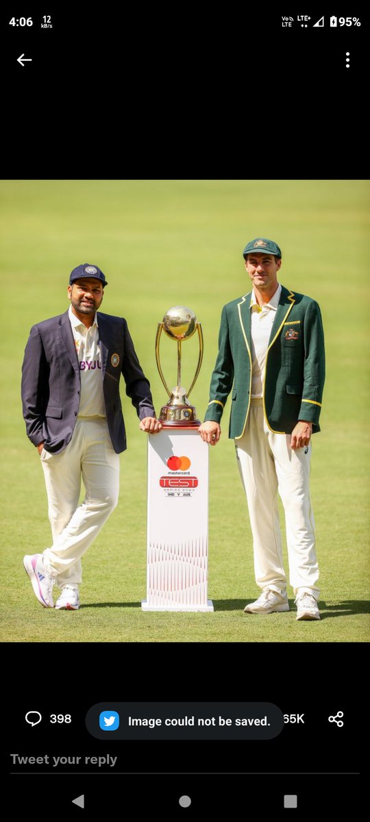 Mir_Ikhlaq786's tweet photo. #This series will be a battle of passion ,class ,skills and focus and of course sledging . Definitely the pitches will assist spin that will test the spine of #Auses but hope it shouldn't be like that will end tests in 2 days .5 days is must.
#BorderGavaskarTrophy
@BCCI https://t.co/cJa9ggeMyj