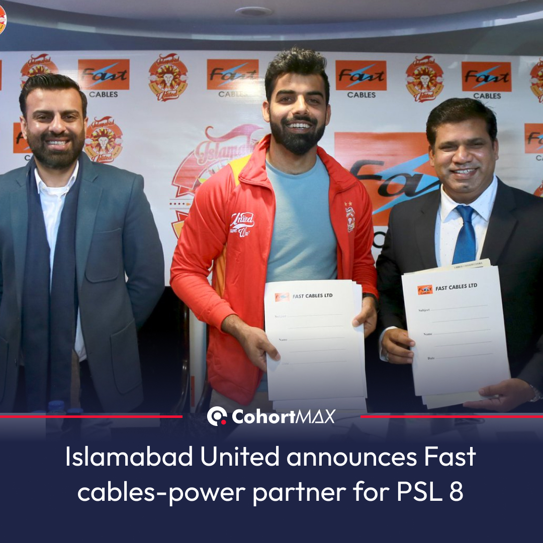 Islamabad United Cricket team has announced Fast Cables as a power partner for the PSL season 8.

#FASTCABLES #HBLPSL8 #ISLAMABADUNITED #PSL2023 #PSL8 #partnership