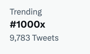 GeckoTerminal's tweet photo. GM. Which token will #1000x in 2023? 💥💥 https://t.co/u8UgH0nwcN