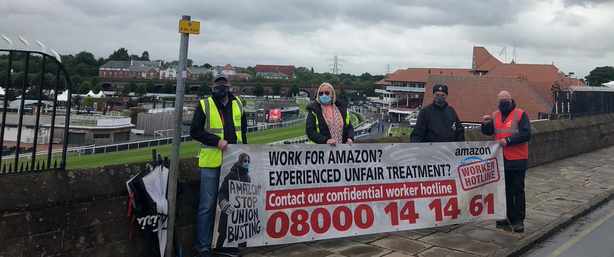 In the time it’s taken you to read this sentence, Jeff Bezos’ wealth has increased by £15,000. It would take the average Amazon worker 65 days of non-stop working to make the same. It’s time for #ActionOnAmazon RT

#thursdayvibes #ThursdayThoughts #ThursdayMotivation