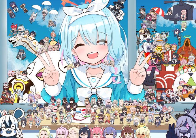 ブルーアーカイブ2周年おめでとうございます!!
透き通った世界観でお送りする最高のゲームです!!
#ブルアカ2周年アート 