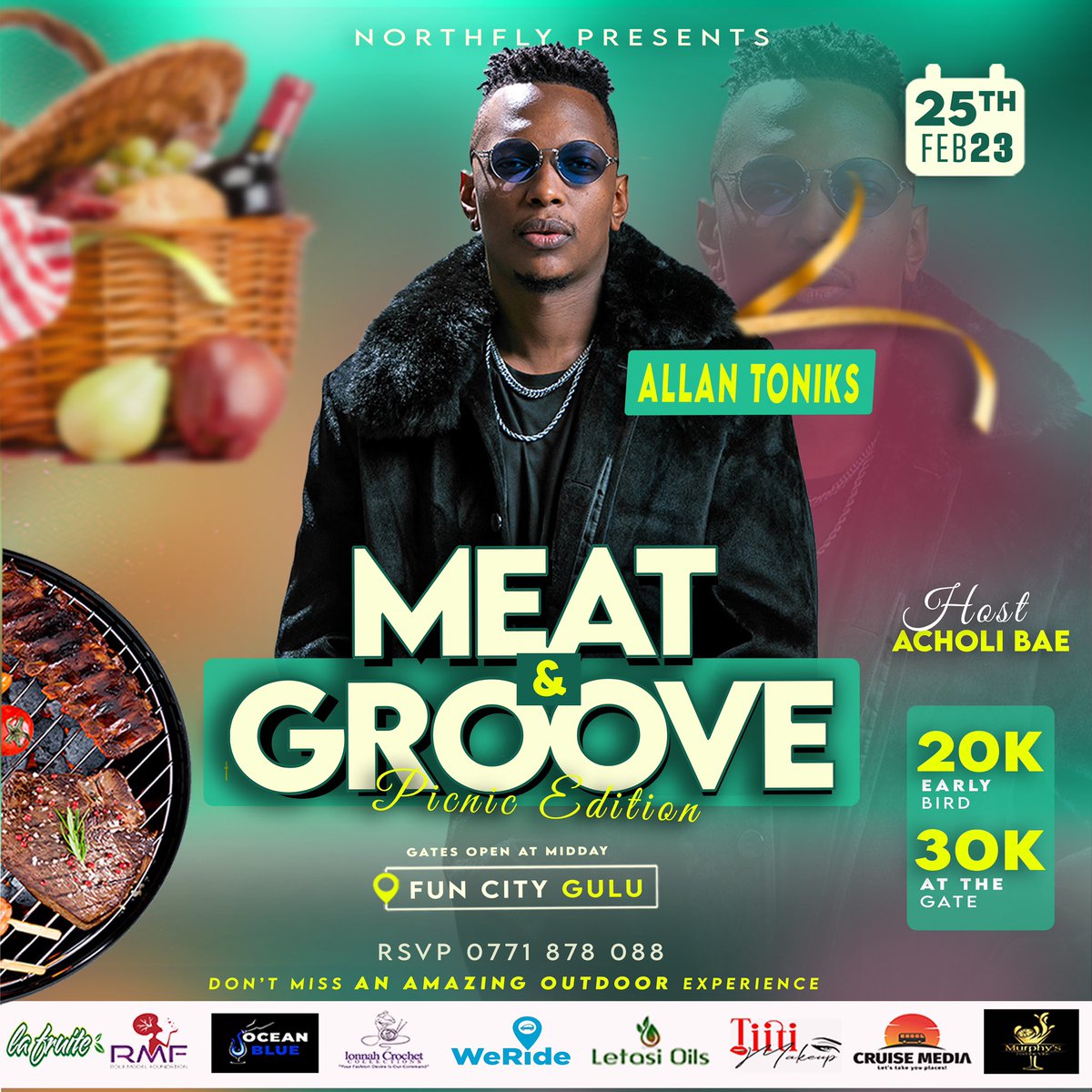 💃🏾💃🏾💃🏾 Two weeks to groove with <a href="/AllanToniks/">ALLAN TONIKS</a> on a live band performance 💃🏾 Early bird tickets go for 20k only