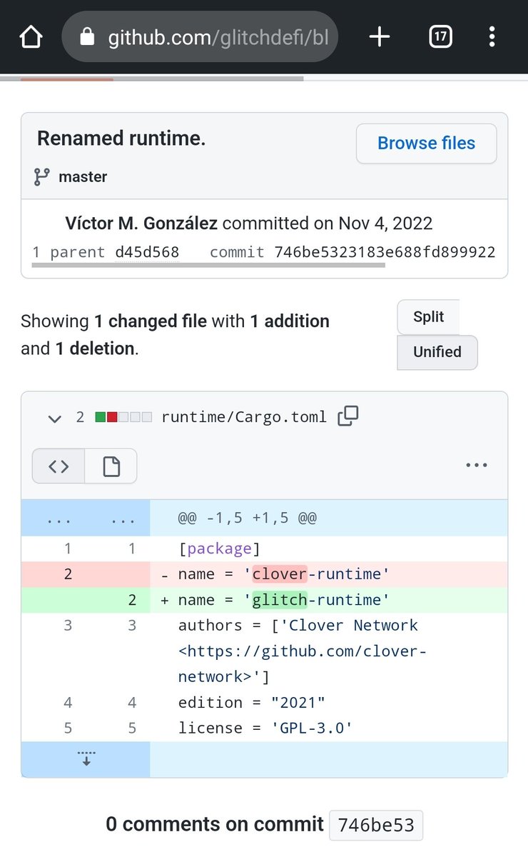 aUselessChris's tweet image. A few more examples of this amazing effort put in by #GlitchProtocol devs to bring the community some groundbreaking technology to revolutionize #defi in these screenshots.

$GLCH #GLCH
