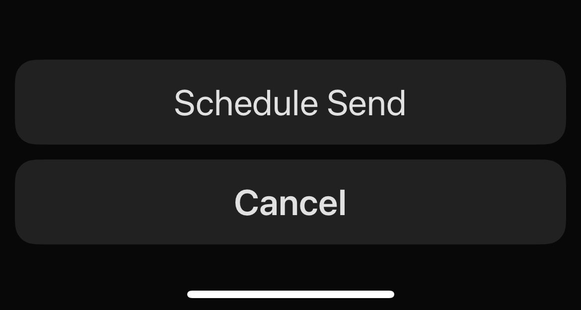 boonebytes's tweet photo. @kristinaennis @Miss_vick_ I just checked Outlook on an iPhone. Looks like you go through the three dots at the bottom of your new email (see screenshots).

I'm personally more of a fan of sending when ready. I don't want to get a bunch of emails at once at 8pm, right when I'm trying to slow down 😅 https://t.co/79gh1Tg7kx