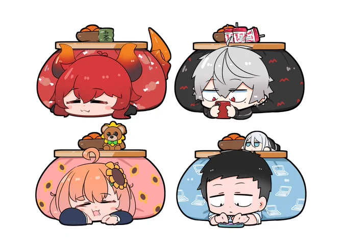 にじさんじコタツムリ#どくずほんしゃ #ドーラの宝物庫 #KuzuArt #ひまあーと #社築納品物 
