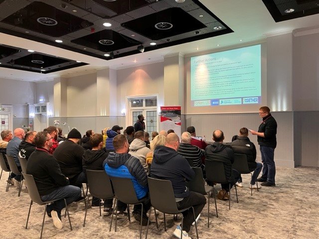 ForkersLtd's tweet photo. A great success for our first company wide Health and Safety Stand Down Day at Villa Park.
#forkers #civilengineering #groundengineering #construction #healthandsafety #mentalhealth #wellbeing https://t.co/oIDqsnwF4I
