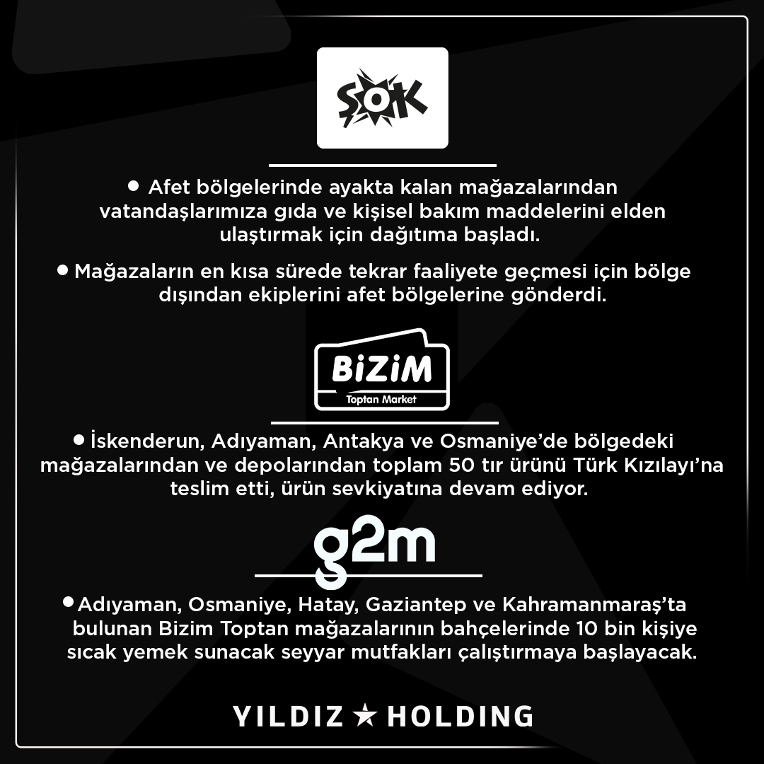 Yıldız Holding TR tweet media