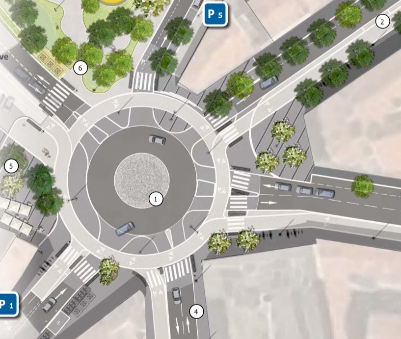 Velocite63's tweet photo. [Clermont] Rénovation du carrefour sud Place des Carmes👍

Gros travail (nombreux échanges) de @Planbarchitecte et @ClrmntMetropole 
🔸Des pistes🚲 continues sur un lieu contraint
🔸Beaucoup + favorable aux piétons et ♿️
🔸doubles sens 🚲 &amp; 🚗 sur Italie et Michelin https://t.co/JAlpq7y1u8