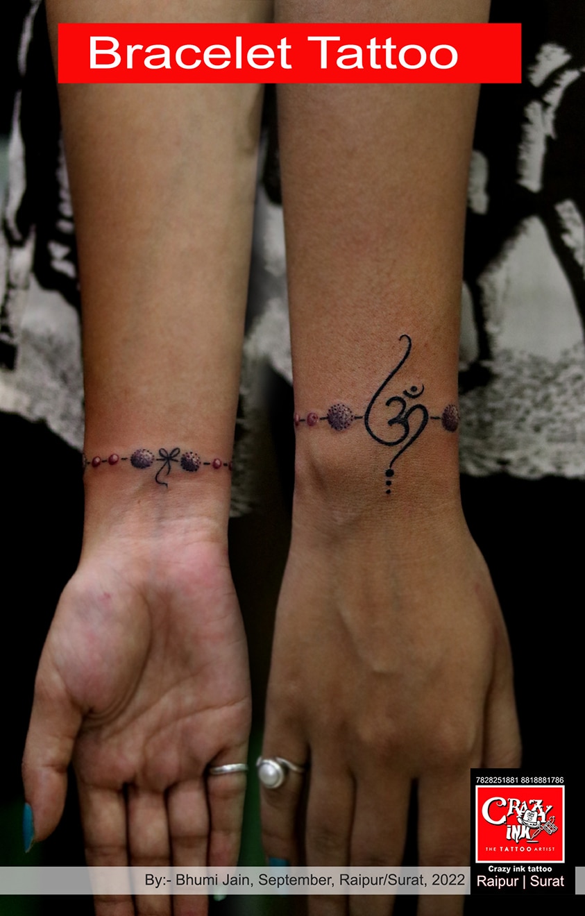Mr & Mrs, tattoo og permanent makeup - #bracelet #bracelettattoo #dots  #pearls | Facebook