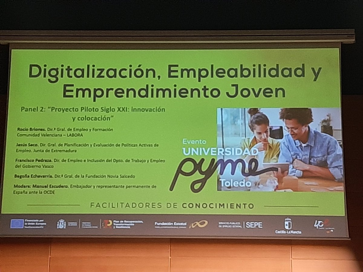 rosa_formacion's tweet photo. Hoy en Toledo, donde @ROCIOBRIONESMO participa en la mesa redonda, contando experiencia sobre proyecto Beta en Comunitat Valenciana https://t.co/iNXf4wFJgQ