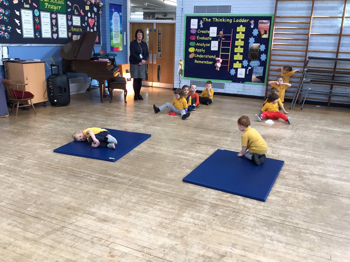 Even our smallest children take part in P.E <a href="/stmariessport/">St Marie's Sport</a>