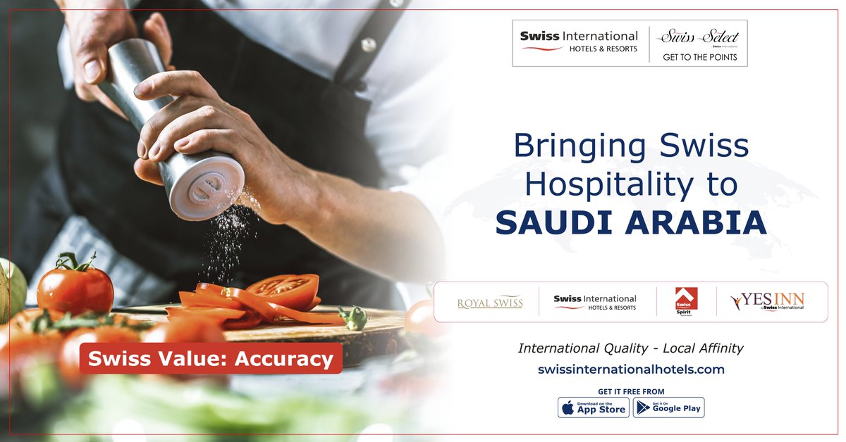 SwissintHotels's tweet photo. What sets us apart, is that our entire operation is built in the foundation of Swiss Values.

Accuracy is one of our values. 

Learn more about Swiss International Hotels &amp; Resorts here https://t.co/LX4RnzjWhv

#swissinthotels  #swissvalues #hotel #hotels #staytuned  #newhotels https://t.co/y27Ft8POBO
