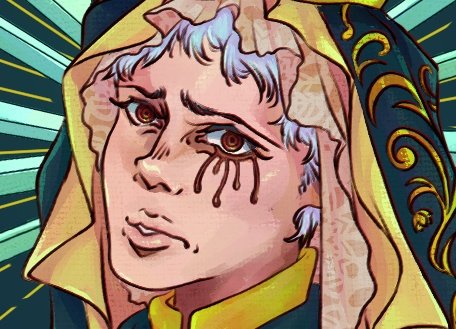 elbov_'s tweet photo. Imu always looked like mother mary in my mind (at least image wise) ever since i read somewhere that Mary was known as "star of the sea" and the scenes of Imu in the garden with the butterflies kinda fits the vibe. For gender i went with ambiguous feminine https://t.co/dySKINK0KK