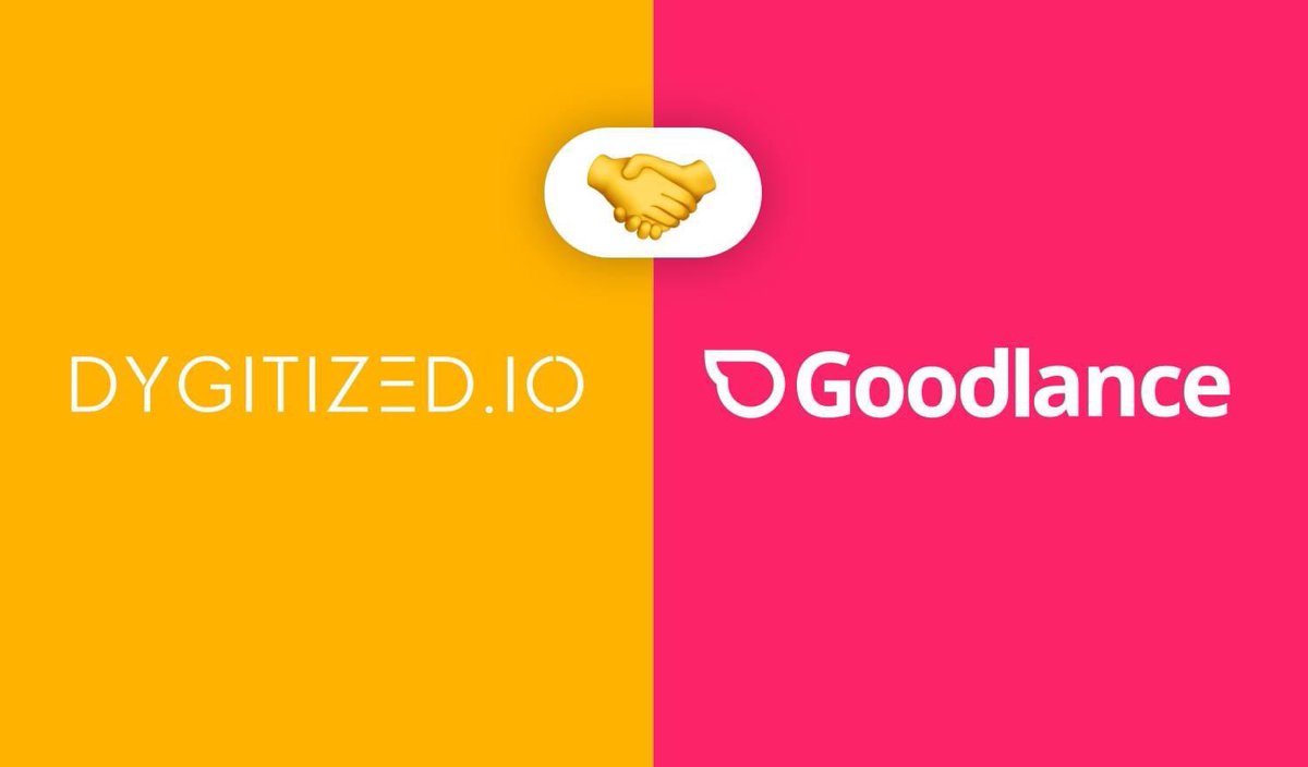 GoodlanceApp's tweet photo. Goodlance x DYGITIZED

Wir freuen uns über unsere neue Kooperation mit den Jungs von https://t.co/6vOeF8zXip 🤝

DYGITIZED ist ein freelance Expertennetzwerk, dass Auftraggeber und ausgewählte Freelancer zusammenbringt. https://t.co/uVfsUvCB5e