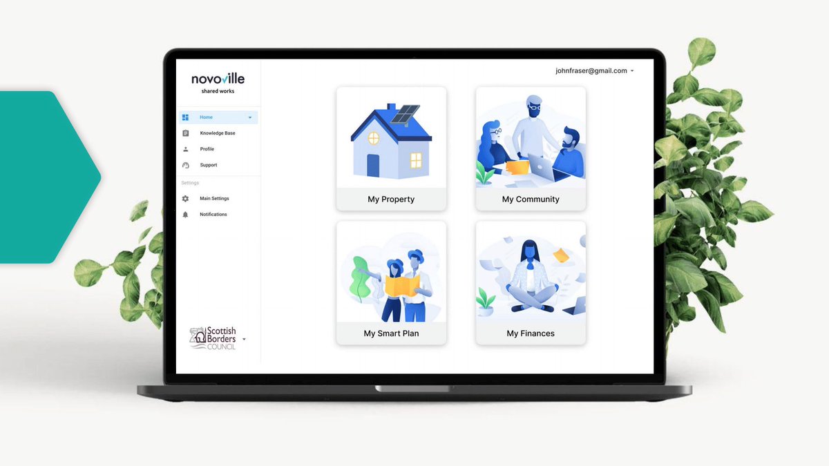 CivTechScotland's tweet image. Next are @NovoVille &amp;amp; partners with @ZUoS_energy presenting their solution to Challenge 7.7 

The companies are building a marketplace for decarbonisation and retrofit work, based on an industry-leading building passport and energy model. 

#CivTech7 #DemoDay7 #TechForGood