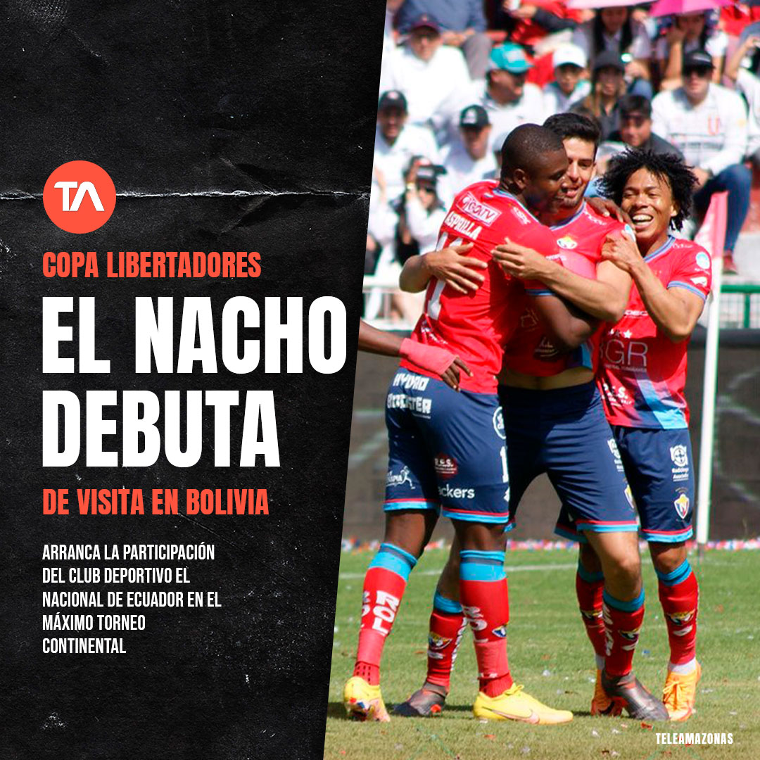 El Nacional debuta en #CopaLibertadores en la Paz (Bolivia) ow.ly/mj6G50MMZtb