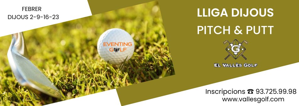 Calendari febrer Lliga Dijous Pitch &amp; Putt - mailchi.mp/96d0bb2ce75c/c…