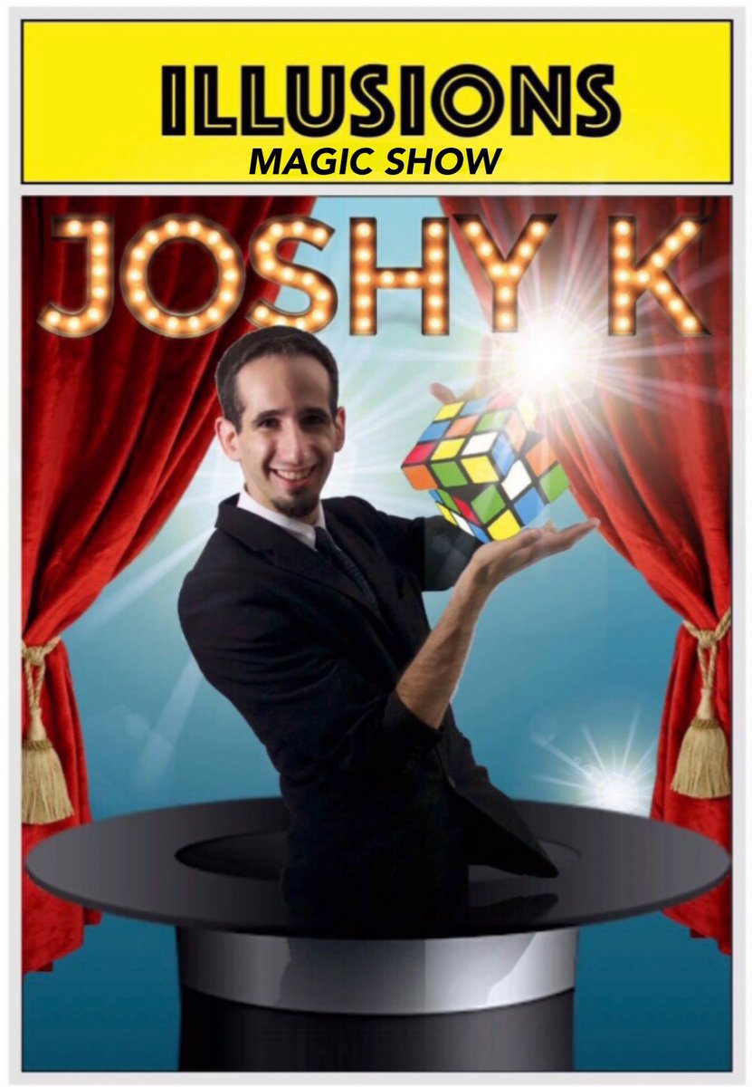 PrideArtsInc's tweet image. Friday, February 10th at 7pm!! Space is limited! Join us!! #JoshyK prideperformingarts.org #MagicForKids