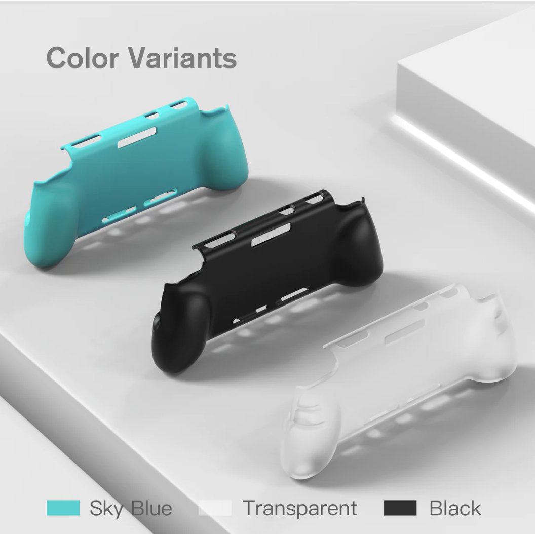 victoriemini's tweet photo. Retroid lançou hoje seu GRIP OFICIAL pro RP3 e RP3+ nas cores Azul, Preto e Transparente.

https://t.co/3BPjelXcye

Tem também analógicos HALL SENSOR pretos, cinzas e brancos por 10 doleta a mais. Quais cores eu deveria escolher? #Retroid #RP3 #RP3plus #retroidpocket3plus https://t.co/QpTiqXAN6E