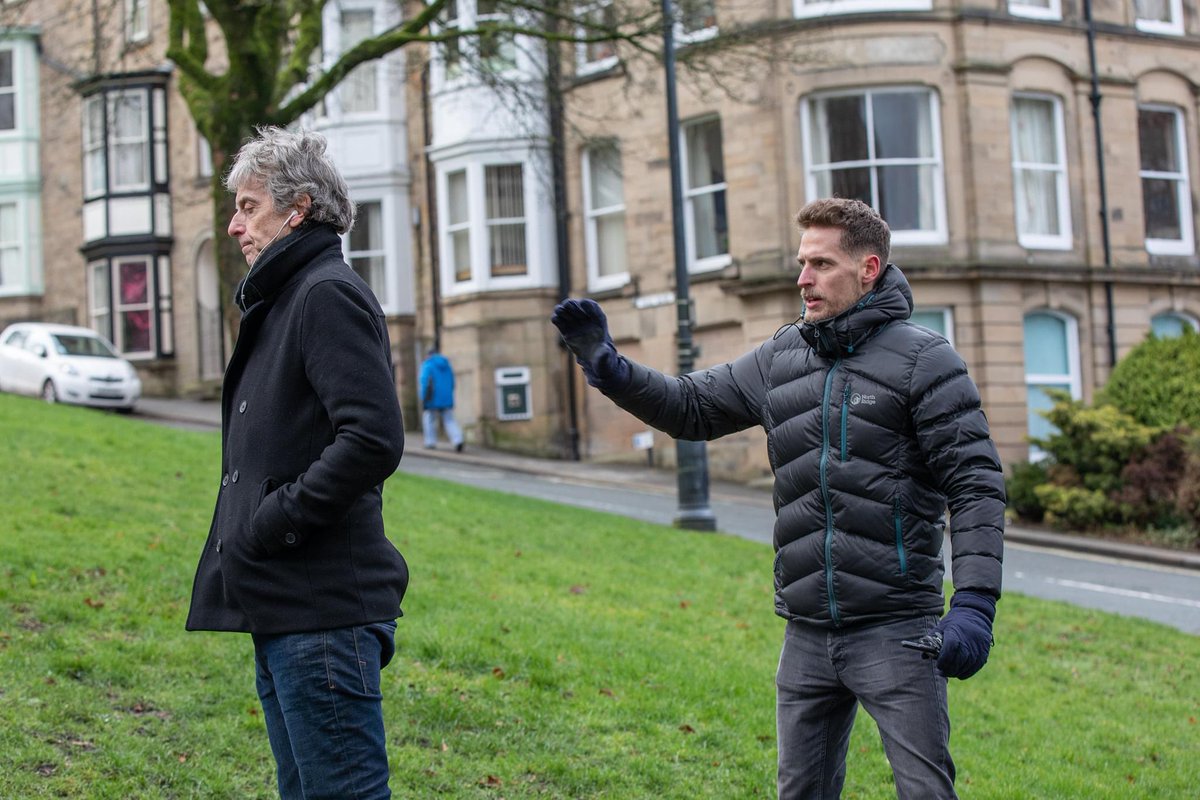 brinatello's tweet photo. Filmed in late January, 2019, the cast &amp; crew braved freezing temperatures in Buxton, Derbyshire, England.
#PhilBeastall: Director/Writer
#DomMurgia: Producer
#CallanGreen: DOP
@PhotographyNDC
@AlexaHartle: Art Direction
#BTS slideshow of #SomeoneYouLoved: https://t.co/sLovpAIPHm https://t.co/TlabrXo2Pd