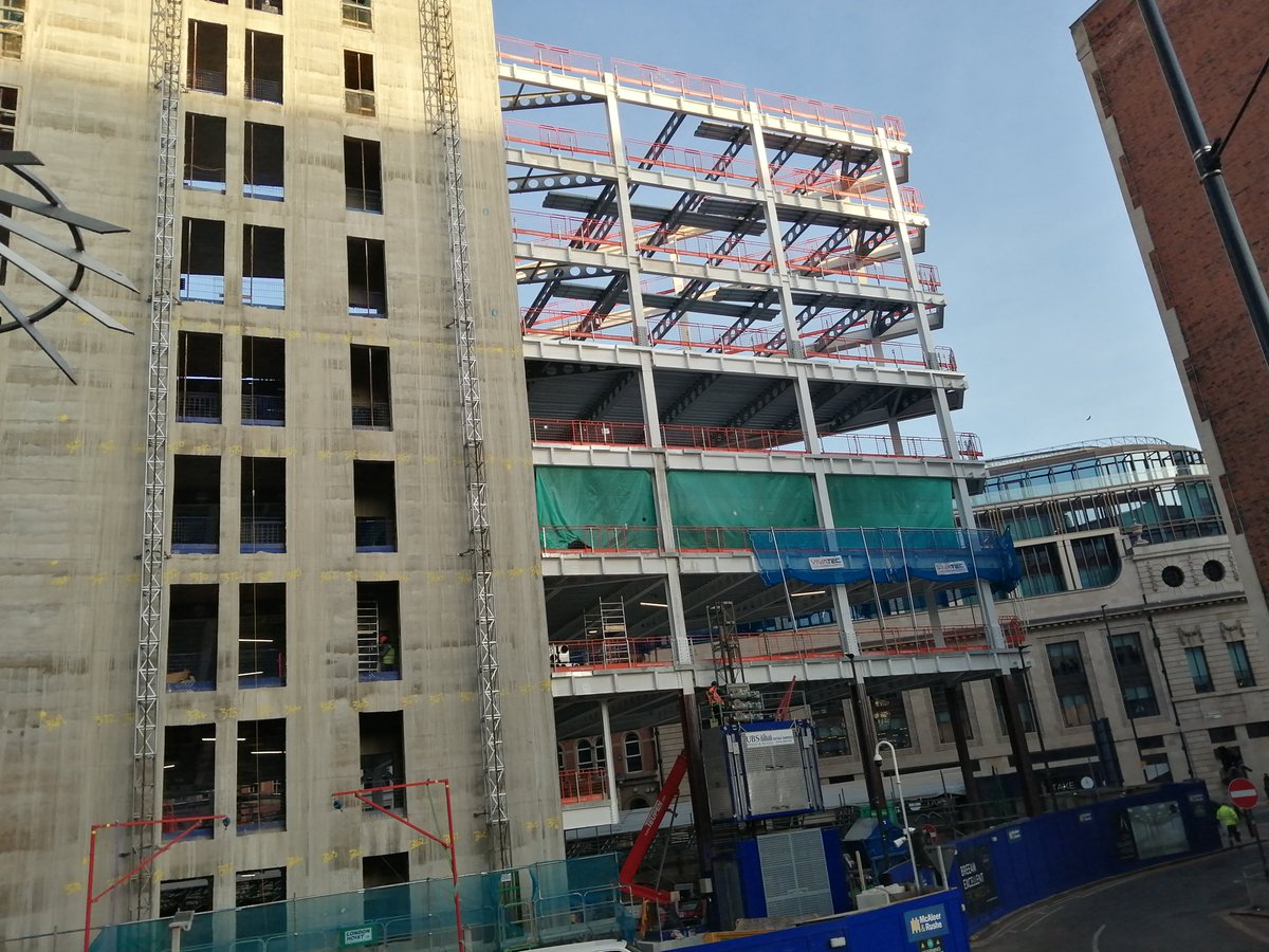 rd_billington's tweet photo. Progressing up to 8th floor at City Square House, Leeds on a sunny February morning. https://t.co/ViZuI5zZnE