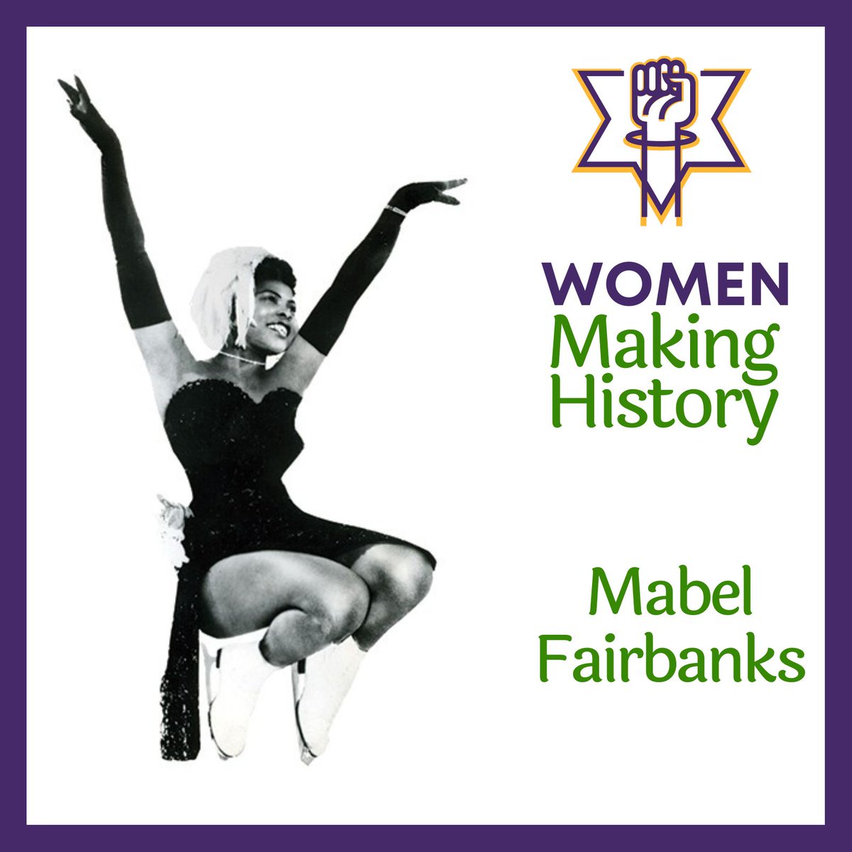 In honour of Black History Month this week's #WomenMakingHistory episode features Mabel Fairbanks - the first African American inducted into the US Figure Skating Hall of Fame. You can listen here: bit.ly/3DLPc23

#BlackHistoryMonth