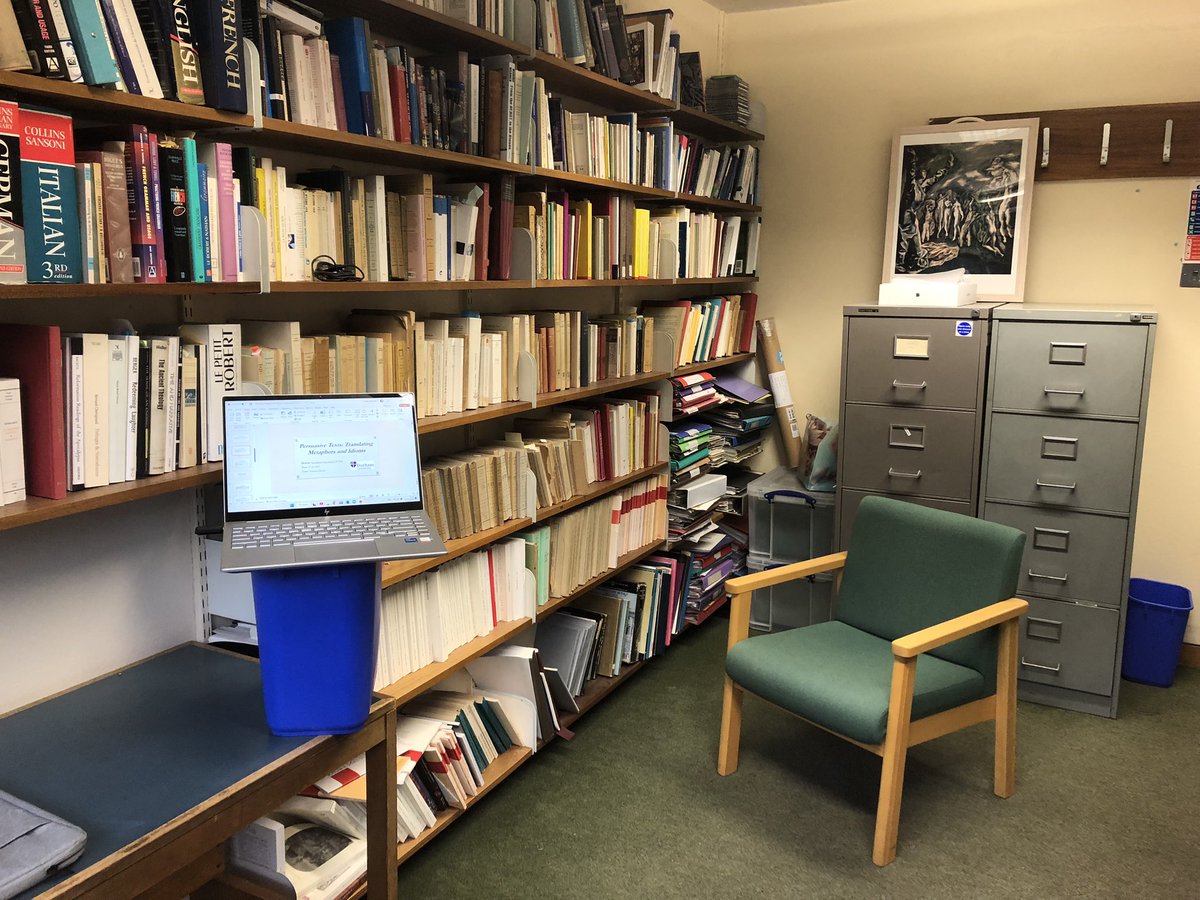 We only have one student enrolled in the MA in Translation Studies with Italian at <a href="/durham_uni/">Durham University</a>. This means that I get to teach my session within the Specialised Translation (IT>EN) module like this: