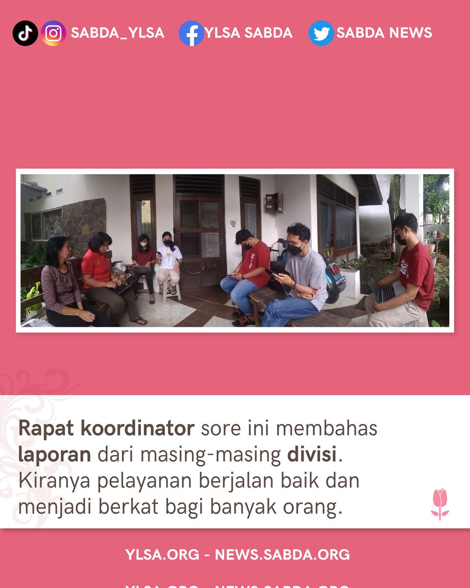 sabda_ylsa's tweet photo. Shalom Sahabat SABDA.
Hari ini, ada beberapa info hangat yang terjadi di SABDA. Yuk, simak infonya dalam SABDA Daily 8 Februari 2023!
Untuk mendapatkan info selengkapnya, mari kunjungi https://t.co/uBRpNvuUjd!
#news #SABDA #YLSA #daily https://t.co/bFTg1dwqIl