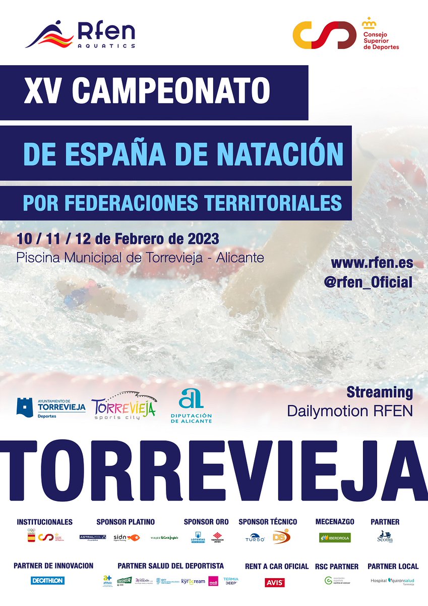 #natación #selección La selección andaluza infantil y júnior de natación tiene esta semana una importante cita con la disputa en Torrevieja del Campeonato de España infantil y júnior de selecciones territoriales. LEER AQUI 👉 buff.ly/3l8ASu7  <a href="/DeporteAND/">Deportes Andalucía</a> <a href="/Cafdsocial/">CAFD | #TuNuevaCAFD</a>