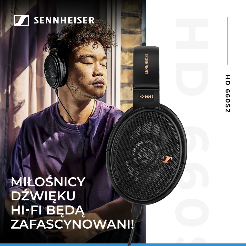 Prezentujemy nasze najnowsze audiofilski #słuchawki #HD660S2! Jeszcze głębszy subbas, jeszcze większa klarowność brzmienia: sennheiser.pl/o/hd-660s2.