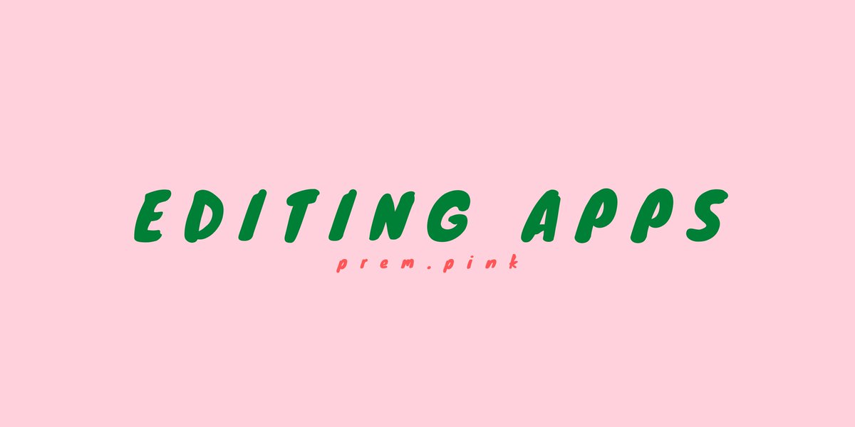 PremPink's tweet photo. Editing Apps Premium 💗
Worth to buy 😇

#aplikasipremium #aplikasipremiummurah #aplikasipremiumlegal #CanvaPro #Remini #Picsart #VSCOX #InShot #AlightMotion #Tezza #Unfold #DazzCam #OldRoll https://t.co/EOoRynKjNc