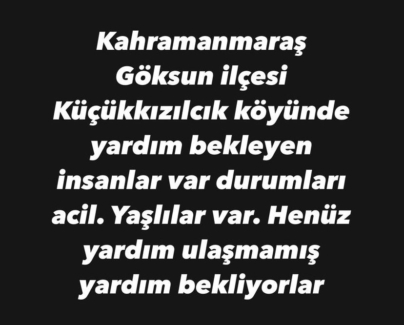 piozitif's tweet photo. #Kahramanmaras LÜTFEN YARDIM EDİN‼️ YARDIM BEKLİYORLAR.
@OguzhanUgur @PincTivi @BabalaTv @haluklevent @ahbap @ProfDemirtas @AFADBaskanlik #deprem #Kahramanmarasdeprem #oezguerdemirtas https://t.co/R9Nior7zcb