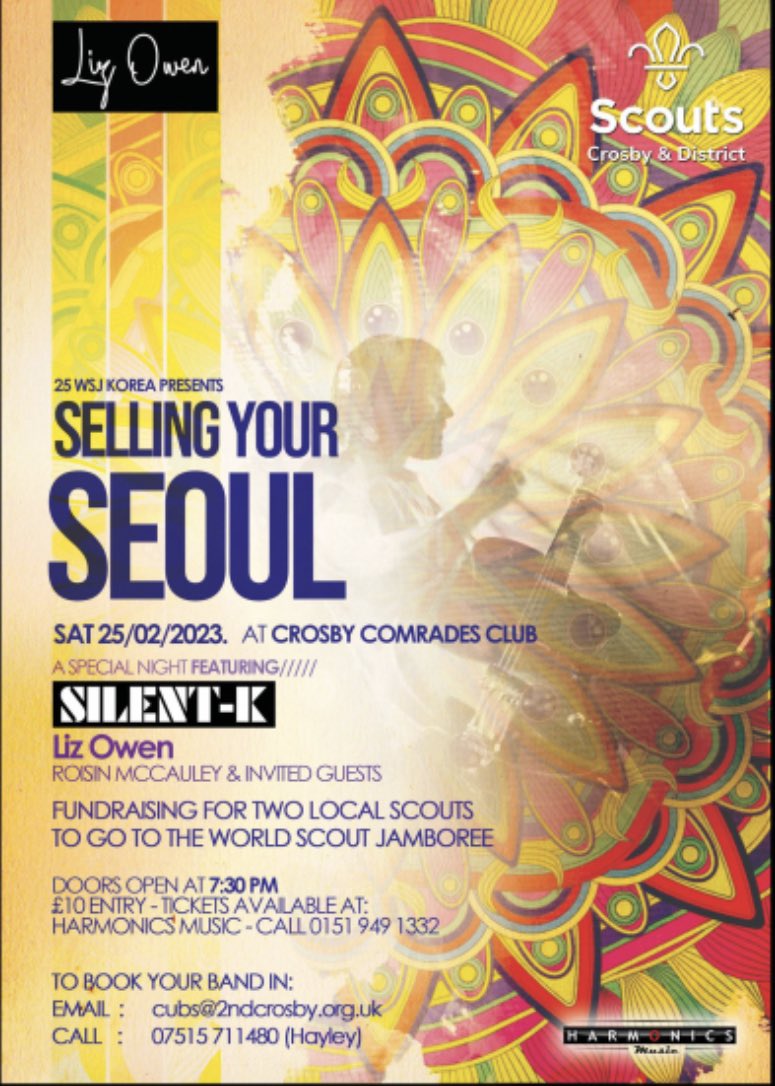 FOLK OF CROSBY! …..we’ll be making a charity pilgrimage

skiddle.com/e/36289080