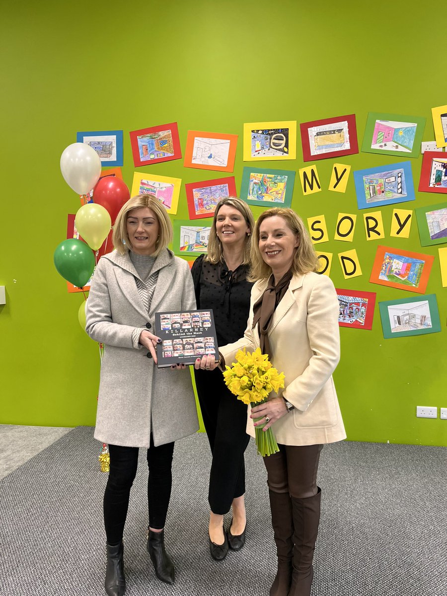 josephamadigan's tweet photo. Honoured to officially open the new sensory pod at @monkillarney in Killarney this morning! A great new amenity that the entire school will benefit from! Thank you for such a warm welcome to the Kingdom! 💚💛 https://t.co/isD7jexyYT