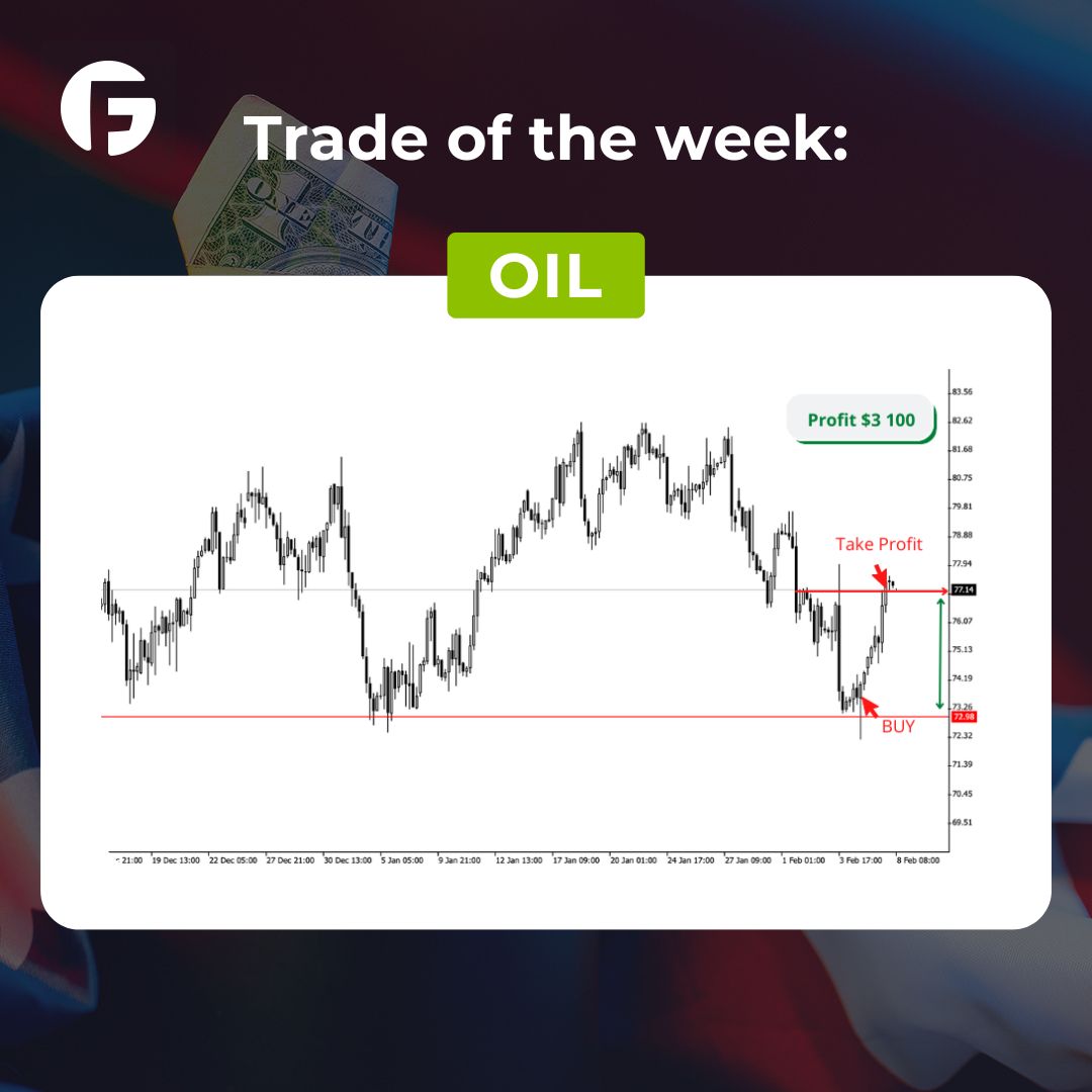 FIBO_RU's tweet photo. 💥 Нефть - взрывной рост

После ложного прорыва поддержки $73.00, была открыта сделка на покупку 1 лотом. Прибыль по ней составила  $3100.

Сегодня будет опубликован отчет по запасам нефти в США.

Пробуй, торгуй, зарабатывай с FIBO Group!
#fibogroup #buysell #profit #trading #oil https://t.co/P5eTxKCSFl