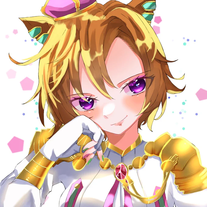 眠子さまのオペラオー塗らせていただきました〜金属の塗りがとっても楽しかったです〜ありがとうございました! 