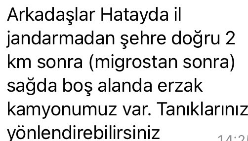 oblomovkali's tweet photo. HATAY-Vakıfbank Erzak Kamyonu👇❗️@ahbap @haluklevent @OguzhanUgur @BabalaTv @PincTivi @ProfDemirtas @ifkoparan @kutupzencisi https://t.co/NtNvfZlfRb